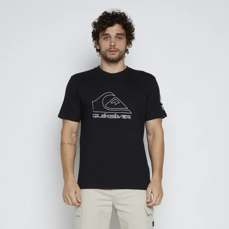 Camiseta Quiksilver New Tour Preto