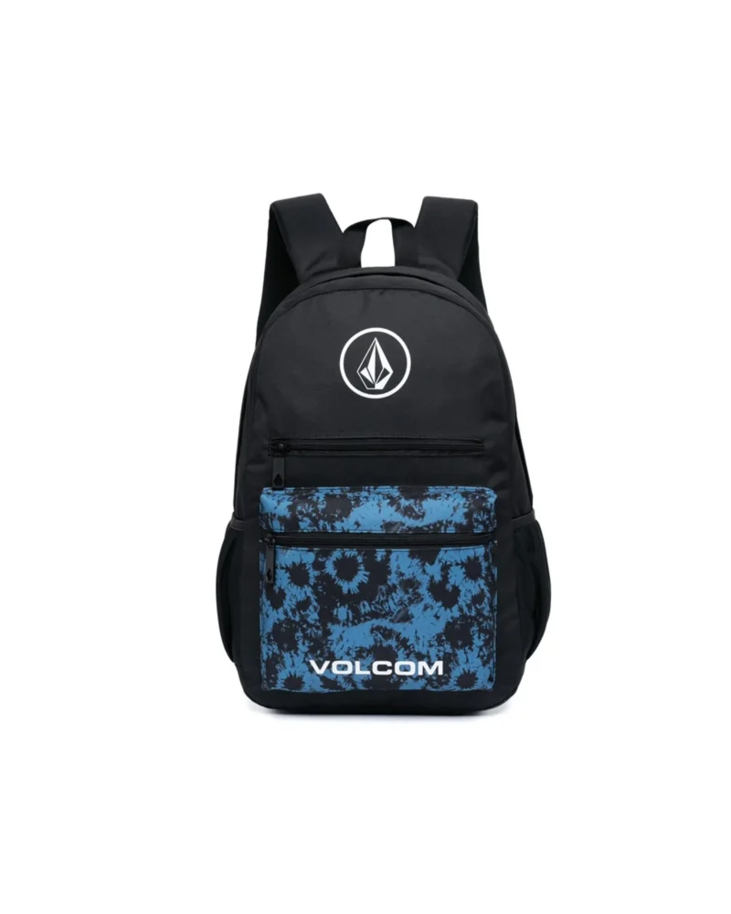 Mochila Volcom Stone Preta Azul