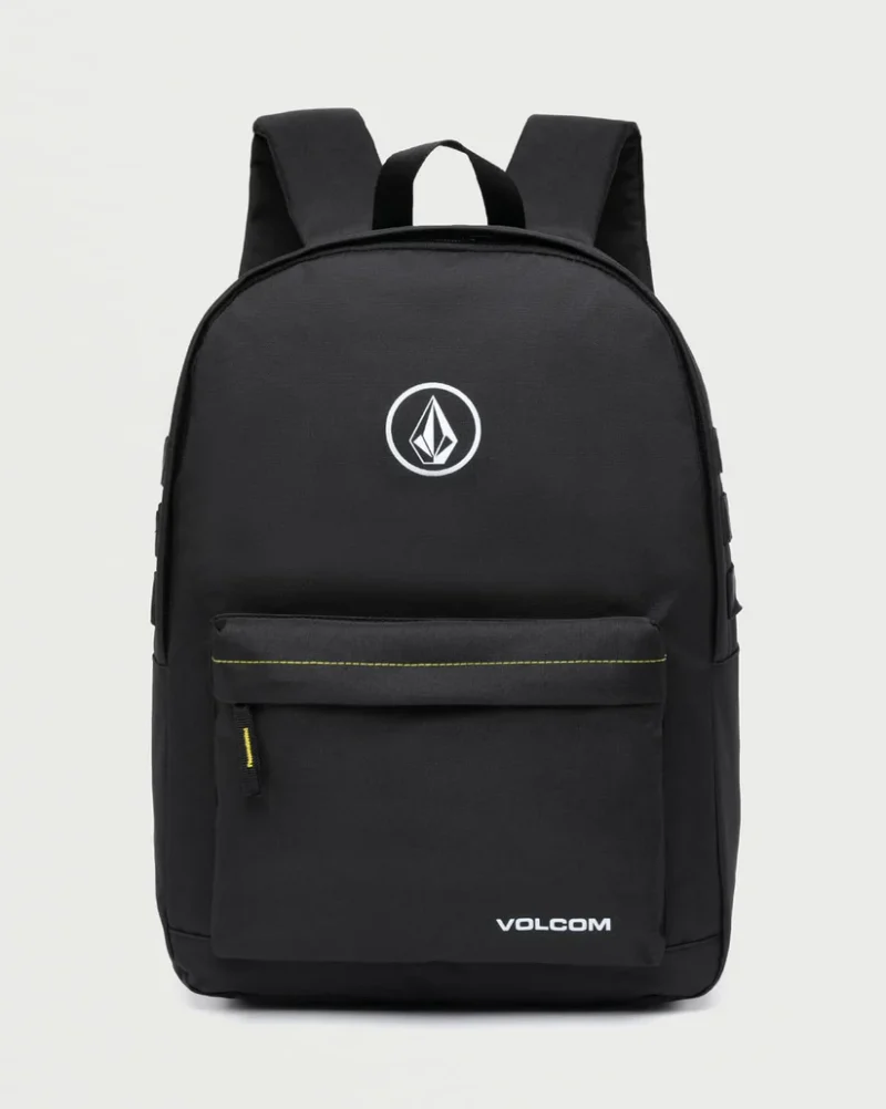 Mochila Volcom Preta Amarela - Image 2