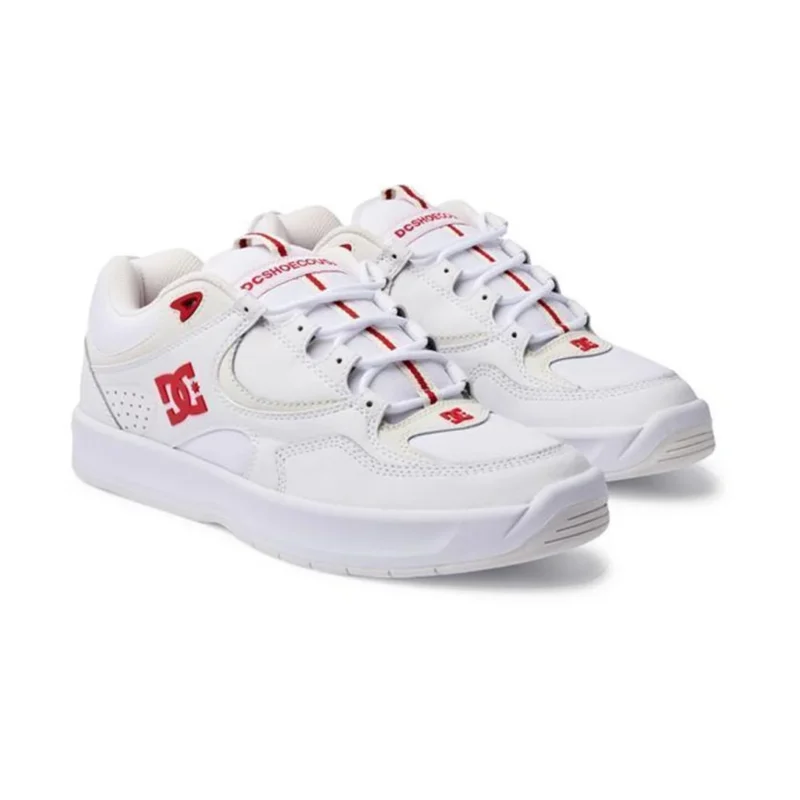 TENIS DC KALYNX ZERO IMP WHITE/RED