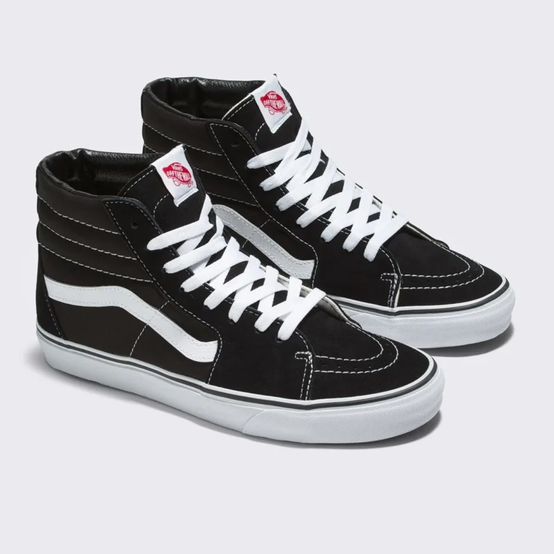 Vans Sk8 Hi Black White - Image 2