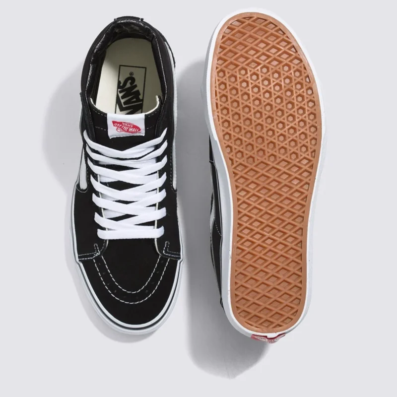 Vans Sk8 Hi Black White - Image 3