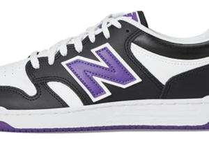 TENIS NB 480 LOW PRETO BRANCO ROXO