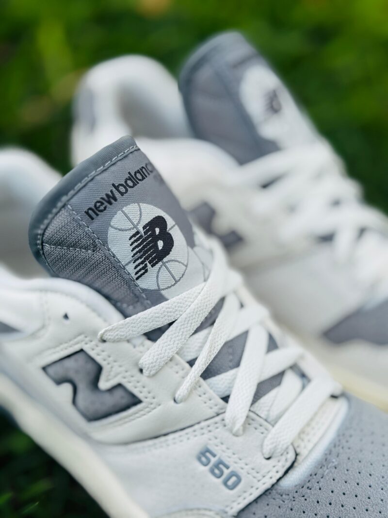 NEW BALANCE 550 MASCULINO BRANCO CINZA - Image 5