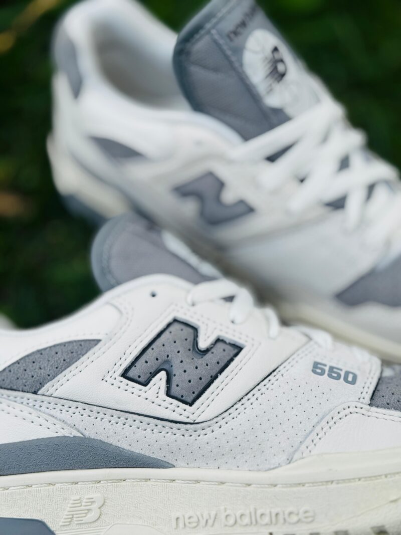 NEW BALANCE 550 MASCULINO BRANCO CINZA - Image 6