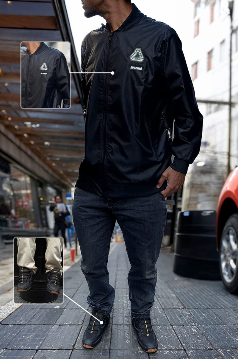 Jaqueta College Interio + Tenis Dc Shoes