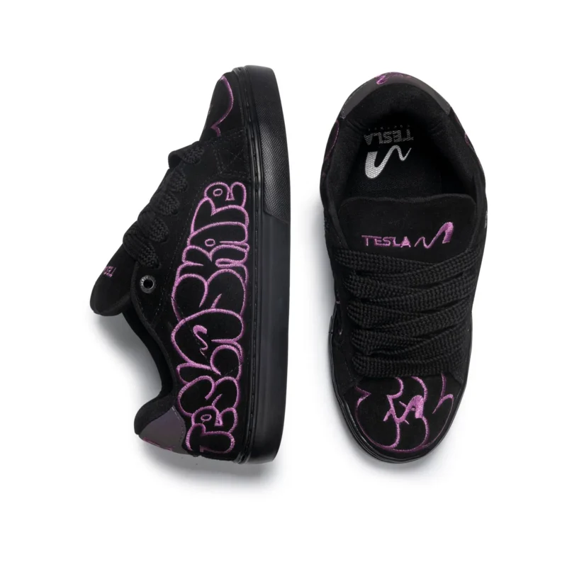 Tesla Hertz Black White Purple - Imagem 4