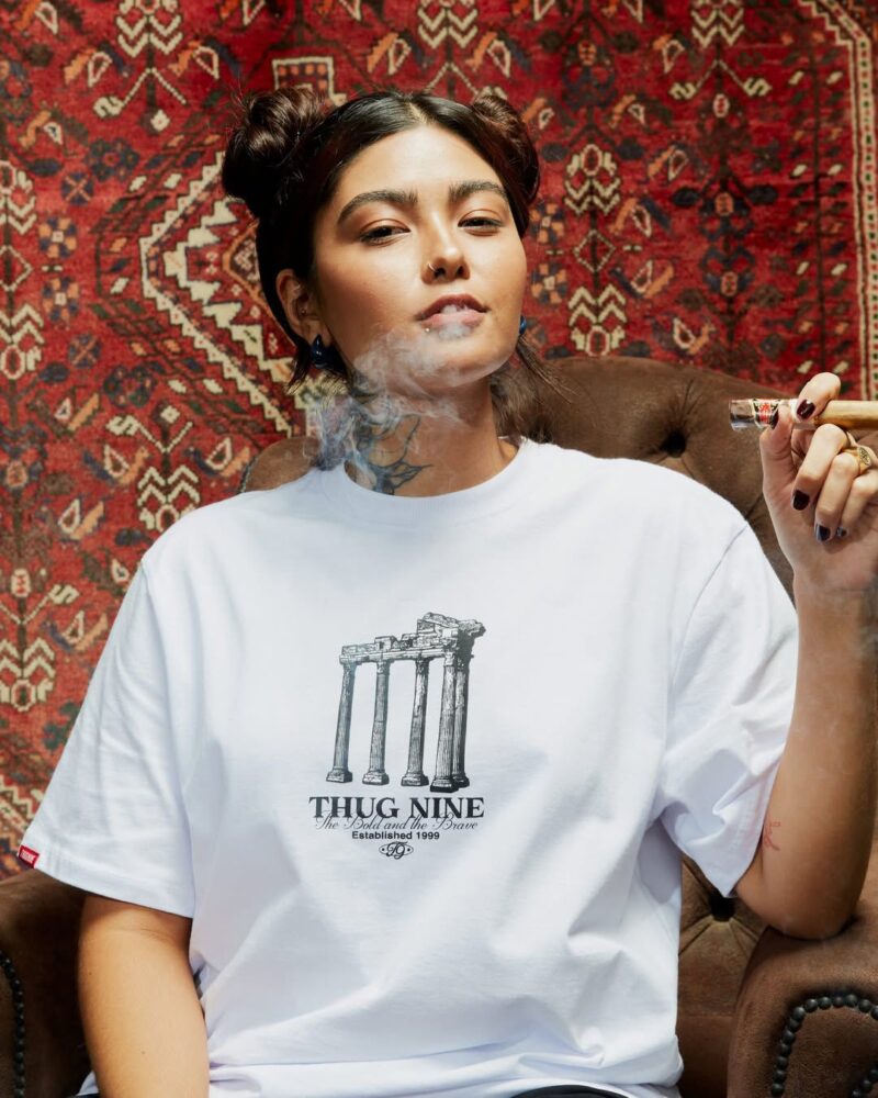 Camiseta Thug Nine Bold And Brave