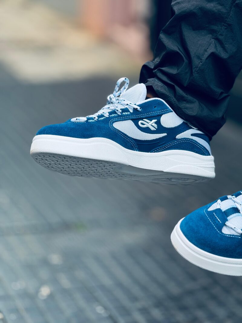 Tenis Ous Fluente GTX Azul Branco Essencial - Image 3
