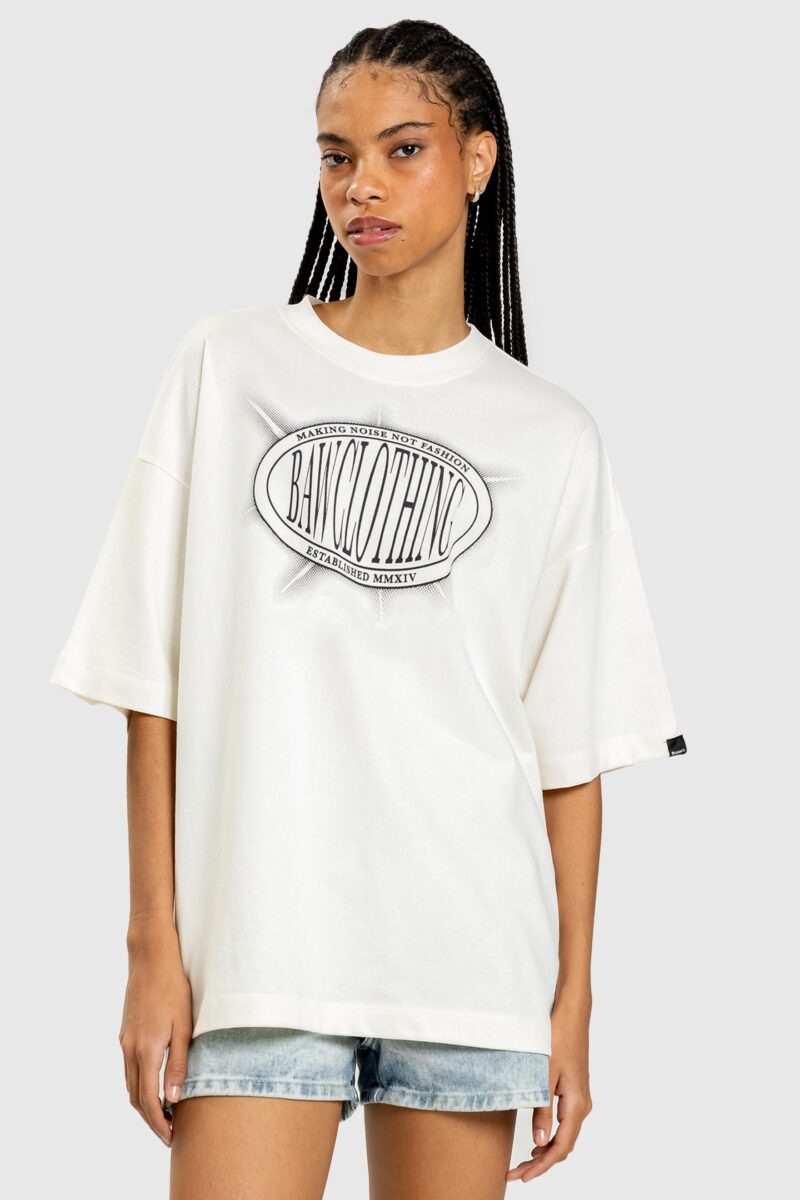 CAMISETA BAW NEW OVER  LUMINOUS OFF WHITE - Imagem 3