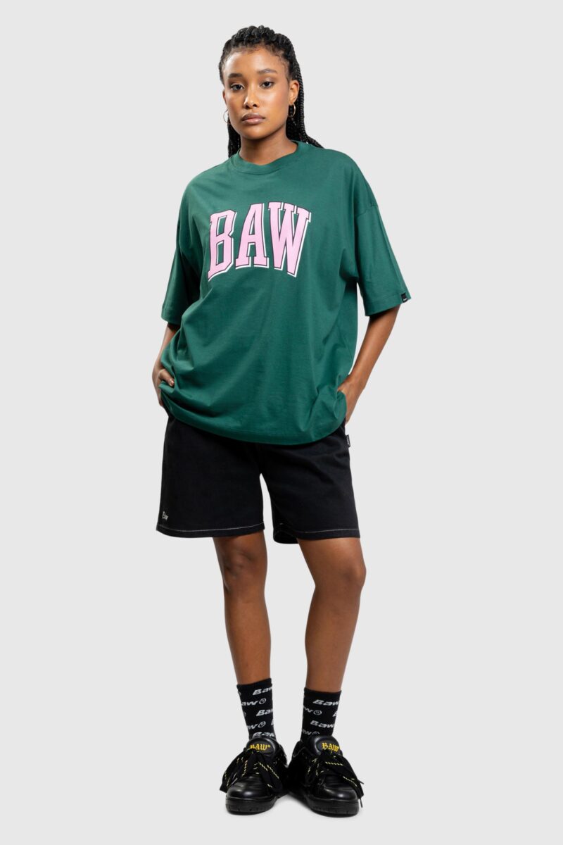 CAMISETA NEW OVER BAW COLLEGE ESMERALDA - Imagem 6
