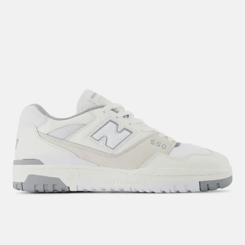 New Balance NB 550 Masculino Branco Bege