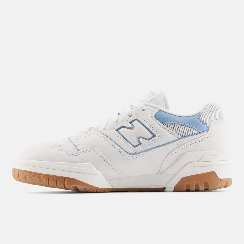 New Balance 550 Feminino Bege Azul - Imagem 2