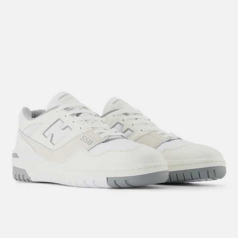 New Balance NB 550 Masculino Branco Bege - Imagem 4