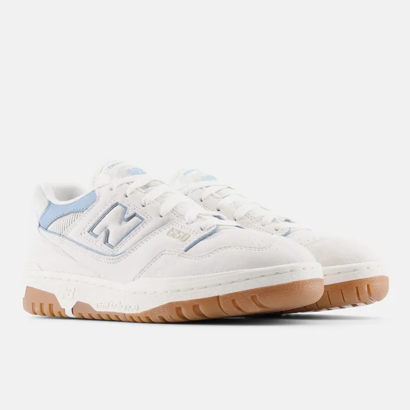 New Balance 550 Feminino Bege Azul - Imagem 4