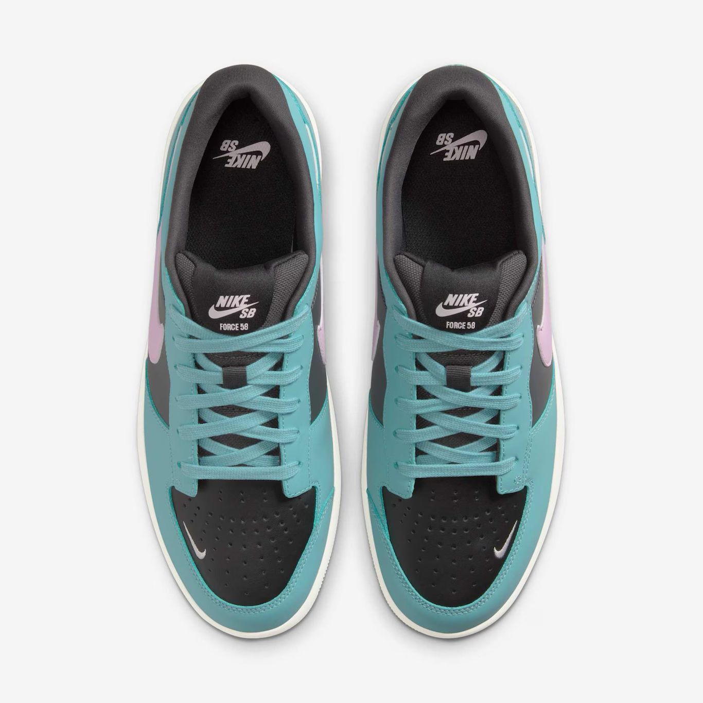 NIKE FORCE 58 PRM L BLUE/PINK - Imagem 2