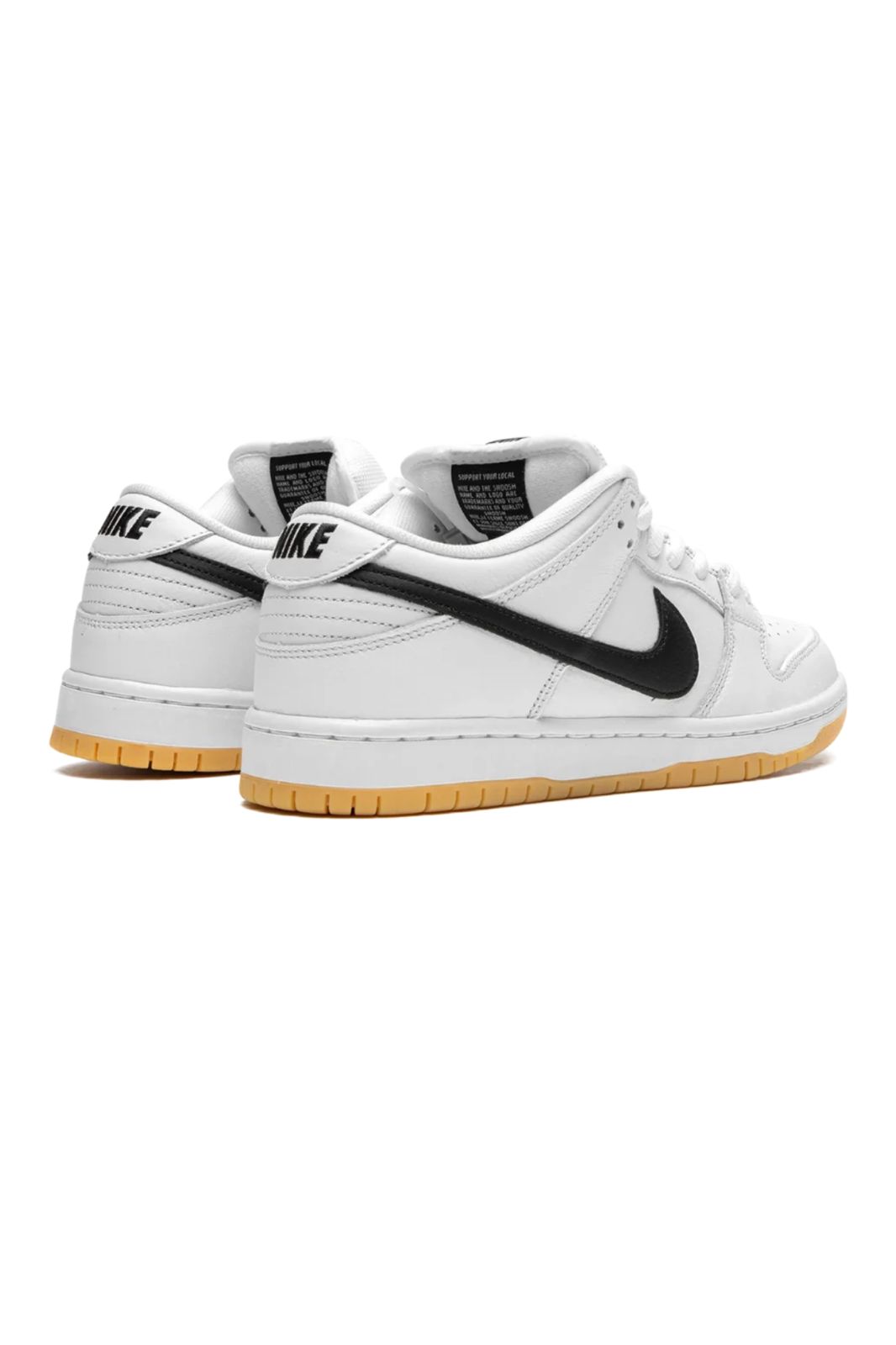 NIKE SB DUNK LOW PRO WHITE/BLACK - Imagem 4