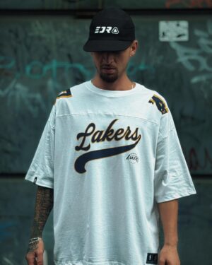 CAMISETA NBA LOS ANGELES LAKERS OVER-OFF WHITE