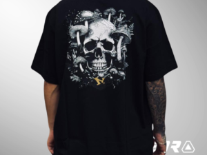 CAMISETA NEW CULTURE SKATE MUSH SKULL